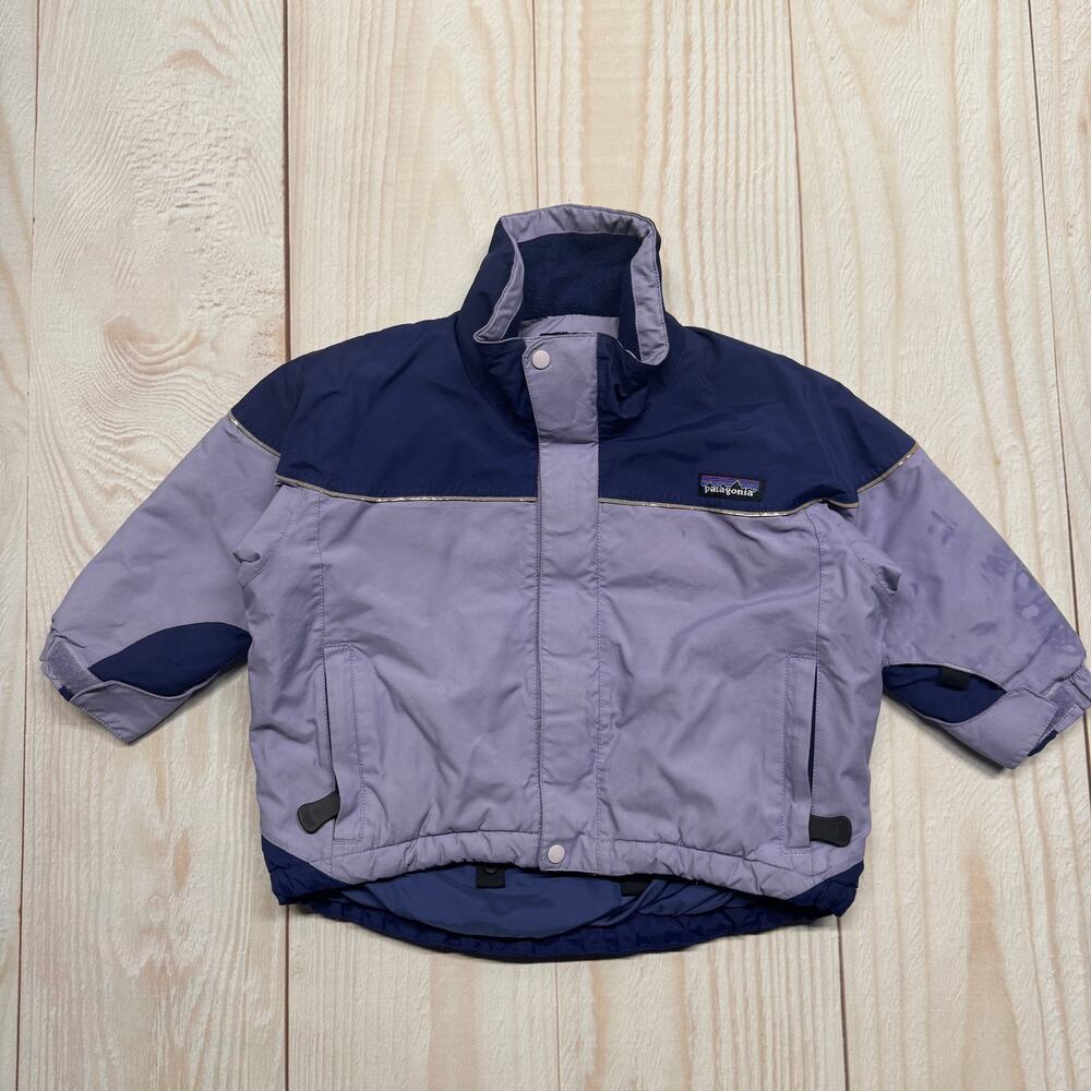Vintage Patagonia Kids Toddler Size XXS 3-4 Insulated Ski Jacket Purple